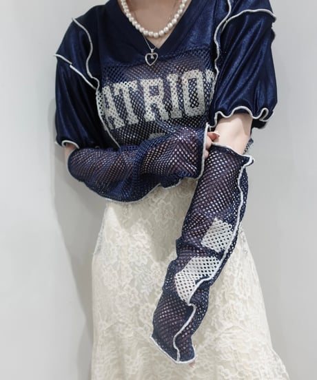 【RE;CIRCLE】 RE Mellow S/S Game Shirt Top + Arm / 250529-008