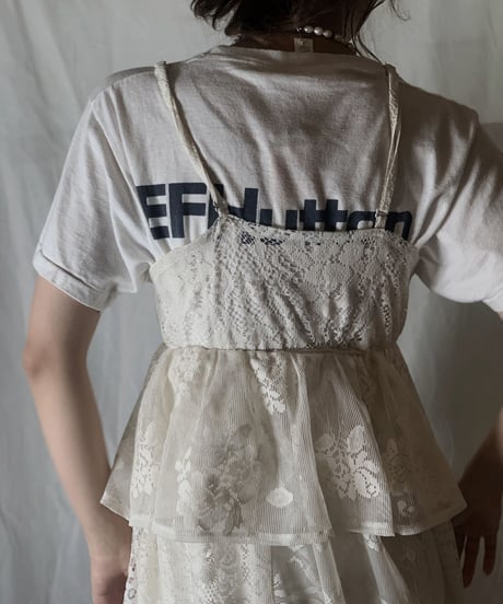 【RE;CIRCLE】 RE Lace N/S One-piece③/210714-006