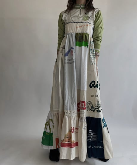 【RE;CIRCLE】 RE Eco-Friendly Bag Camisole One-piece / 220825-036