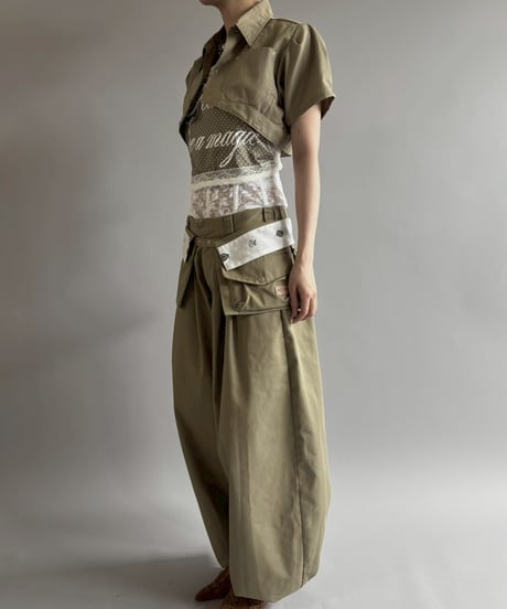 【Chinatsu Aoyama】 RE Apron / 260702-006