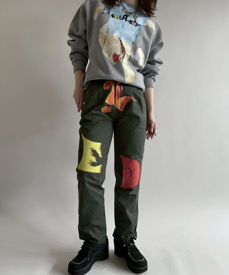 【USED】 END IS NEAR 2Tuck Pants  / 250329-009