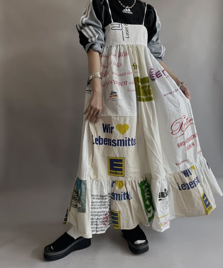 【RE;CIRCLE】RE Eco-Friendly Bag Camisole Long One-piece / 230525-006