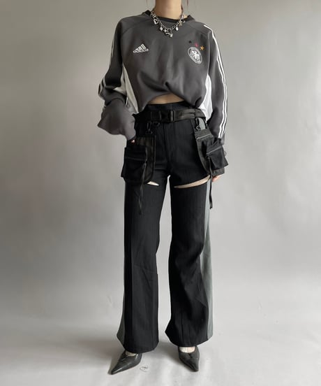 【RE;CIRCLE】 Re Suit Slit Pants/ 241003-020