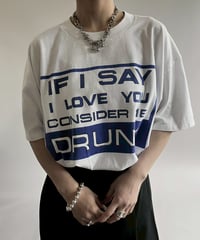 【USED】  90's ONEITA Message T-Shirt/250510-026
