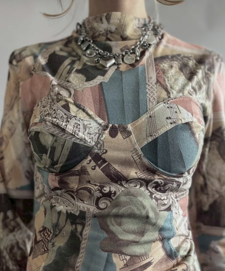 【USED】 Classical Pattern Leotard / 260425-017