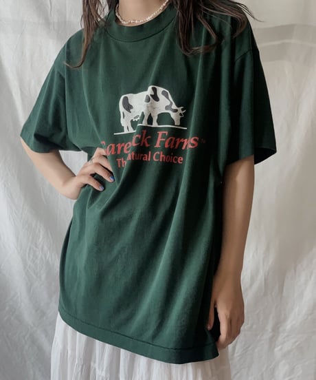 【USED】S/S T-shirt Garelick Farms /210602-012