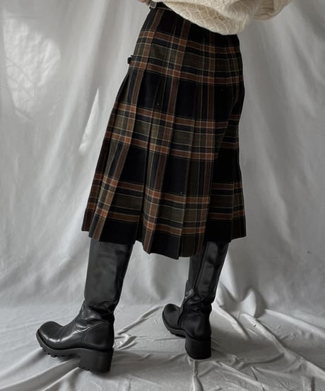 【USED】 Kilt Skirt/220102-025