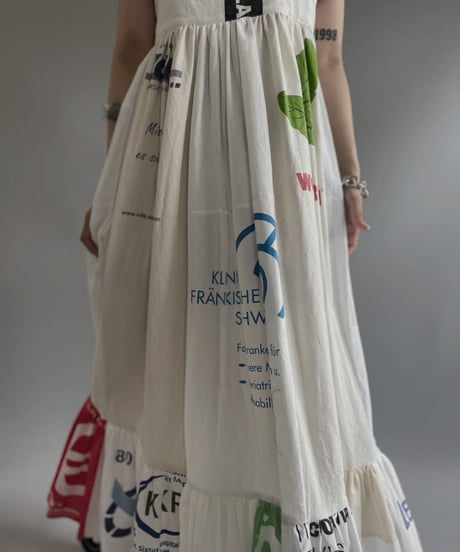 【RE;CIRCLE】RE Eco-Friendly Bag Camisole Long One-piece / 230622-002