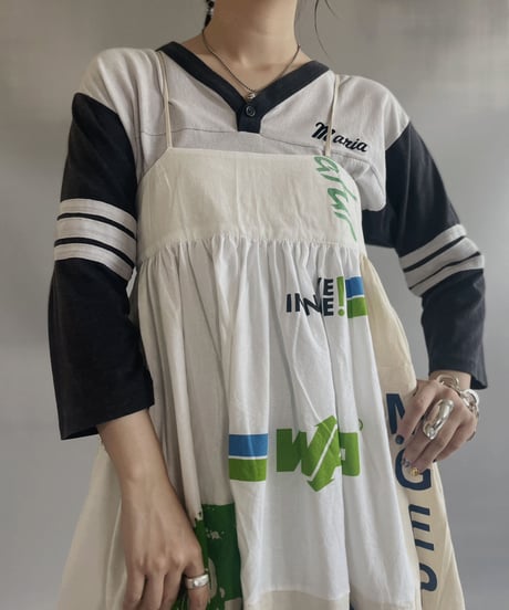 【RE;CIRCLE】RE Eco-Friendly Bag Camisole Long One-piece / 230727-008