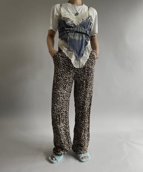 【RE;CIRCLE】 Re Mellow Leotard Camisole Top /  240725-003