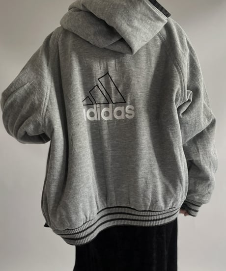 【USED】 adidas Padded REVERSIBLE Nylon Jacket/ 231202-030
