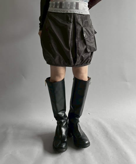【USED】 Cop.Copine Cocoon Mini Skirt /251014-045