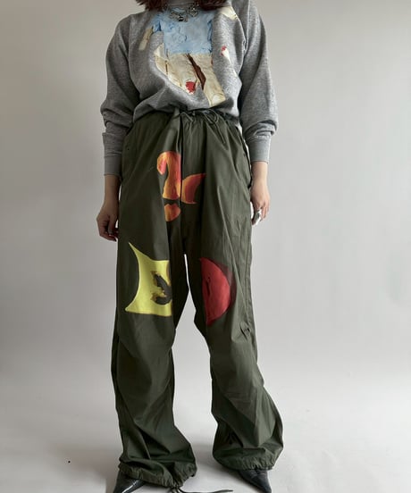【USED】 END IS NEAR Military Over Pants  / 250329-005