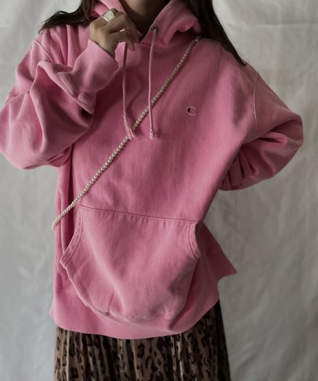 【USED】   Champion Reverse Weave Hoodie③/211007-007