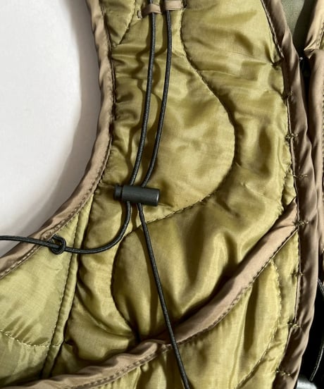 【RE;CIRCLE】 RE Liner Code Vest Khaki / LINER-06