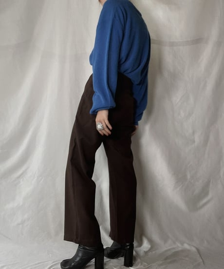 【USED】   LACOSTE Knit Top④/211126-010