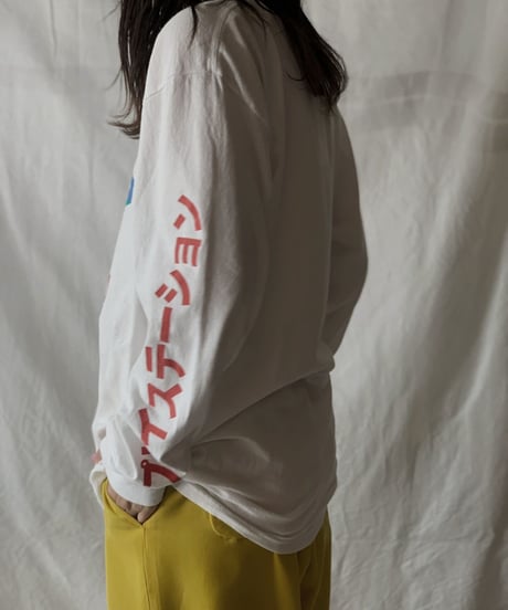 【USED】L/S T-shirt "PS" Family Logo /210602-011