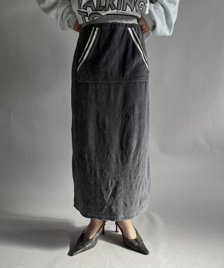 【USED】 SPOT Fleece Long Skirt/ 241214-024