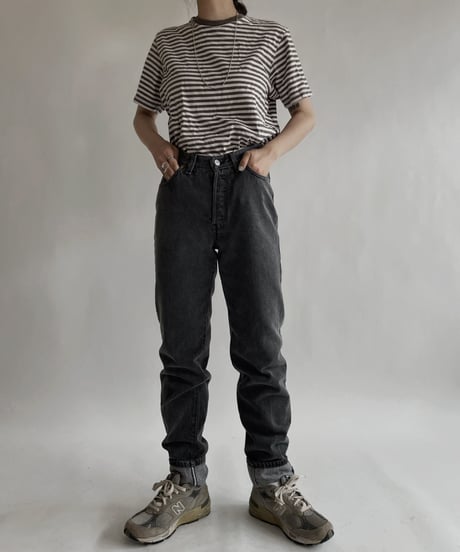 【USED】 BANANA REPUBLIC Short Sleeve Striped T-shirt / 220521-012