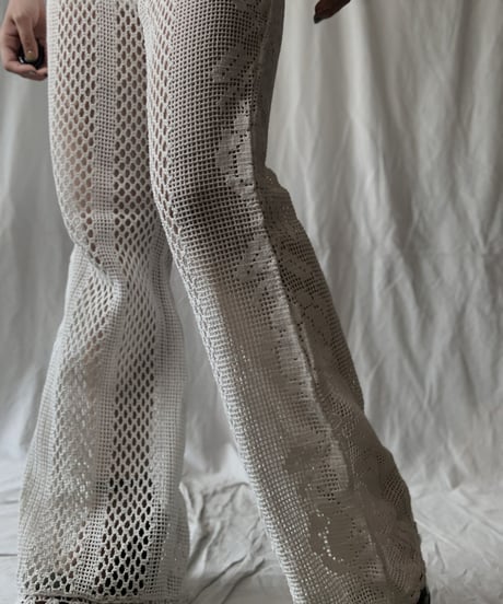 【RE;CIRCLE】 RE Crochet Pants① / 210630-010