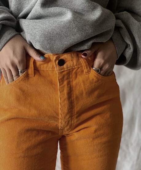【RE;CIRCLE】 Remake Corduroy Side Line Pants③/210317-005