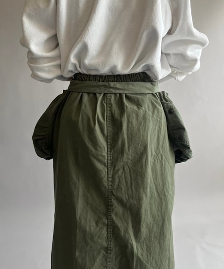 【RE;CIRCLE】 RE ARMY Belt Back Skirt/ 240919-004