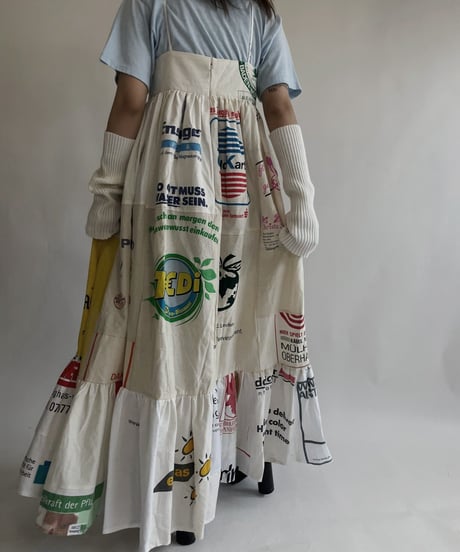 【RE;CIRCLE】 RE Eco-Friendly Bag Camisole One-piece / 220825-032