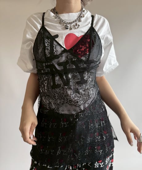 【USED】 Sheer Camisole Top / 250719-025