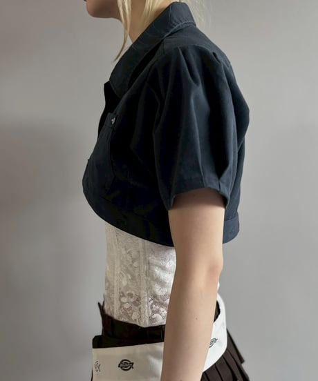 【Chinatsu Aoyama】 RE Makers Shirt Navy / 260702-015