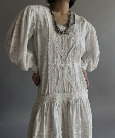 【USED】 Lace Long One-Piece/240127-005