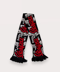 【USED】 Knit Soccer Muffler/ 240108-007