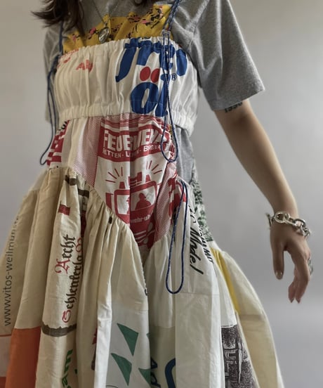 【RE;CIRCLE】RE Eco-Friendly Bag Code Camisole Middle One-piece / 240613-007