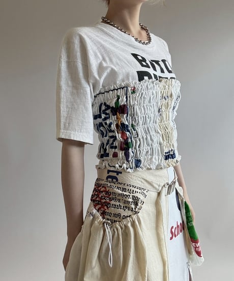 【RE;CIRCLE】 Re Eco Bag Tube Top/  250626-017