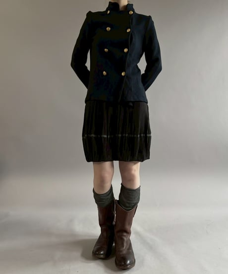 【USED】 Lauren Ralph Lauren Double Breasted Knit Cardigan / 260221-011