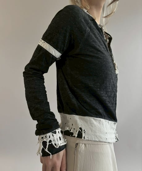 【USED】 Damage Zip Blouson / 260411-025