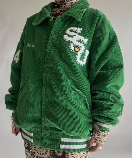 【USED】 Made in USA Delong Corduroy Stadium Jacket/241130-007