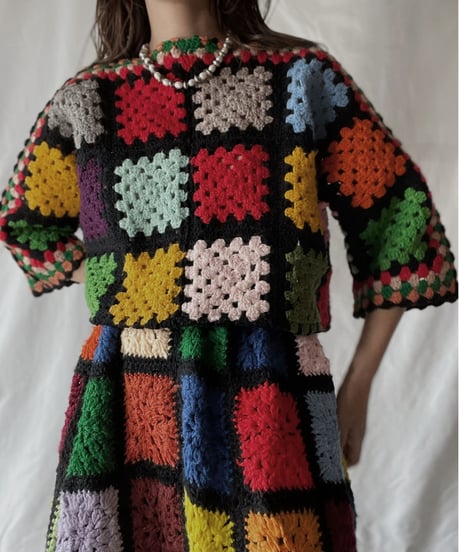 【RE;CIRCLE】 RE Ｇranny S/S Top①/211110-008