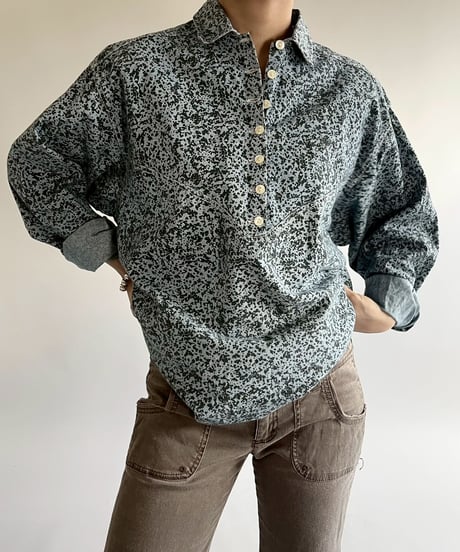 【USED】 Design Pullover L/S Shirt   /250419-030