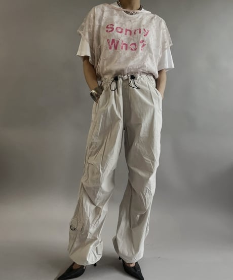 【USED 】Flower Patterned Sheer Top /240505-023