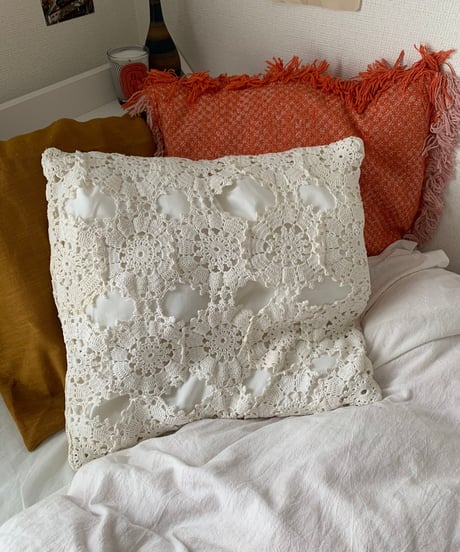 【RE;CIRCLE】RE Crocket Pillow Case/210520-039