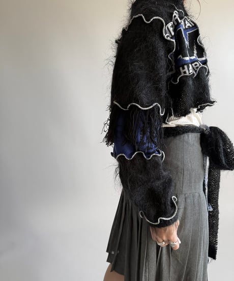 【RE;CIRCLE】 RE Mellow Knit Cardigan + Muffler  /  250123-003