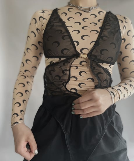 【USED】 See-through Poly Top / 230218-010