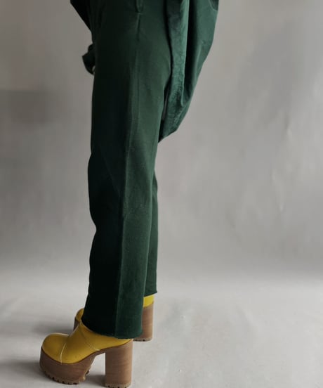 【USED】 Fruit Of The Loom Sweat Pants Green / 221210-026