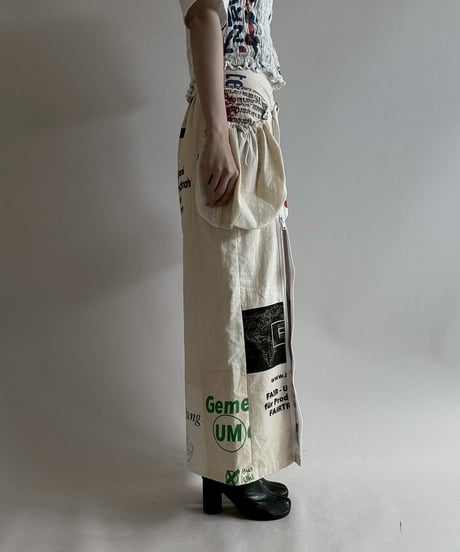 【RE;CIRCLE】RE Eco-Friendly Bag Belt Bag Skirt  / 250626-014