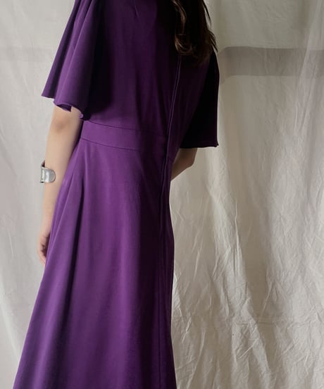 【USED】 EURO Poly Dress①/210630-030