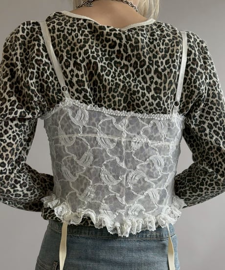 【USED】 Lace Corset Camisole / 260509-012