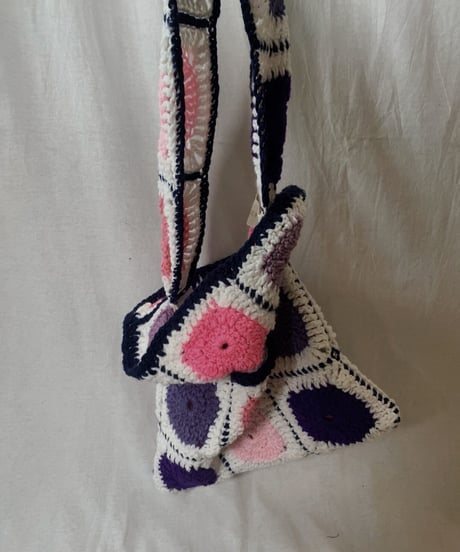 【RE;CIRCLE】 Granny Knit Bag②/210404-013