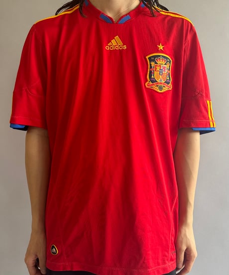 【USED】 adidas Spain Soccer Shirt /240603-075