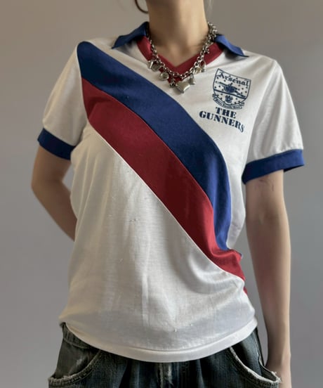 【USED】 Arsenal Motif Soccer Shirt / 260530-001