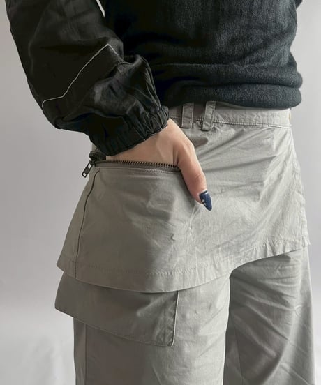【USED】  Cop.Copine Layered Design Pants / 251014-033